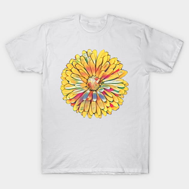 Marigold Flower T-Shirt by PhotoArts